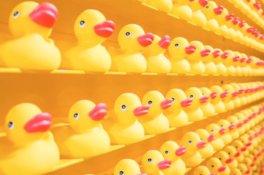 Ways to Repurpose Content with Yellow Rubber Ducks.