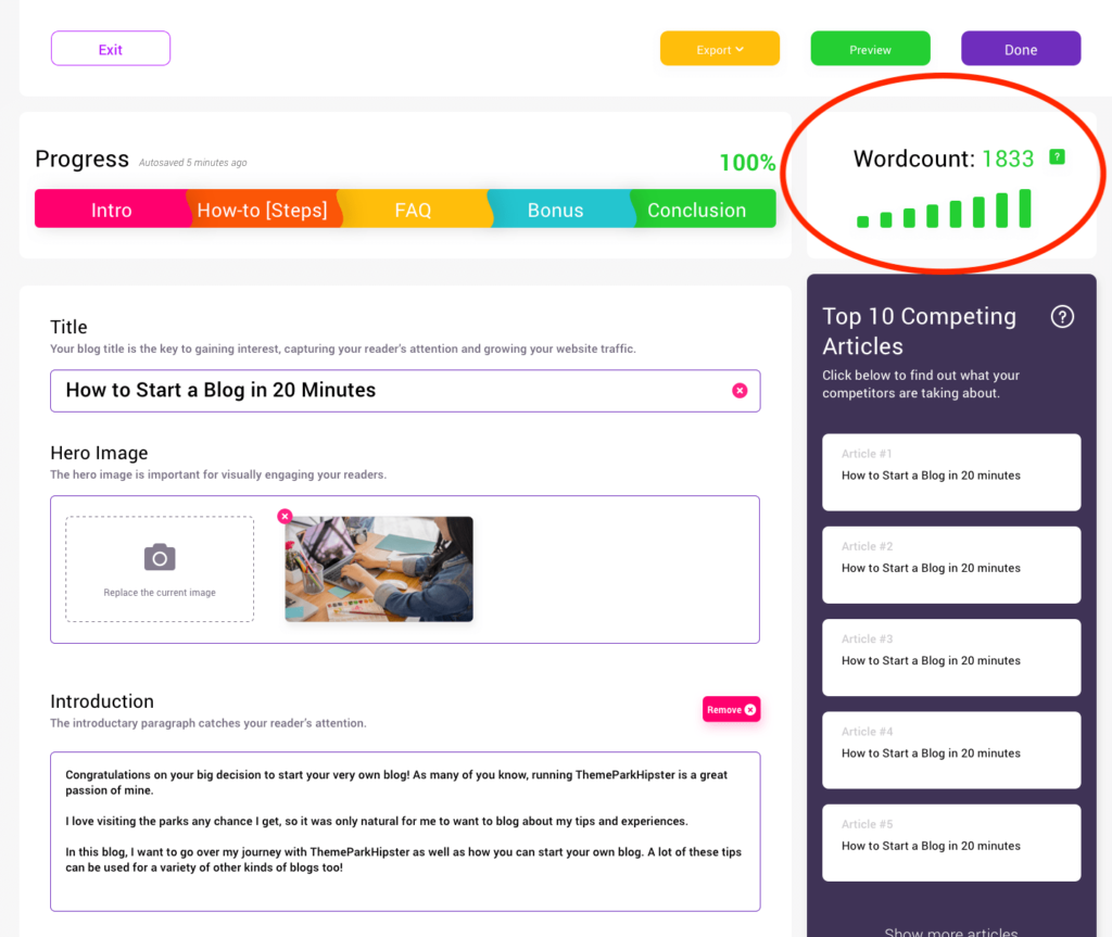 Bramework word count tracker. Keep reading to learn how this theme park blogger and Disney blogger makes money.