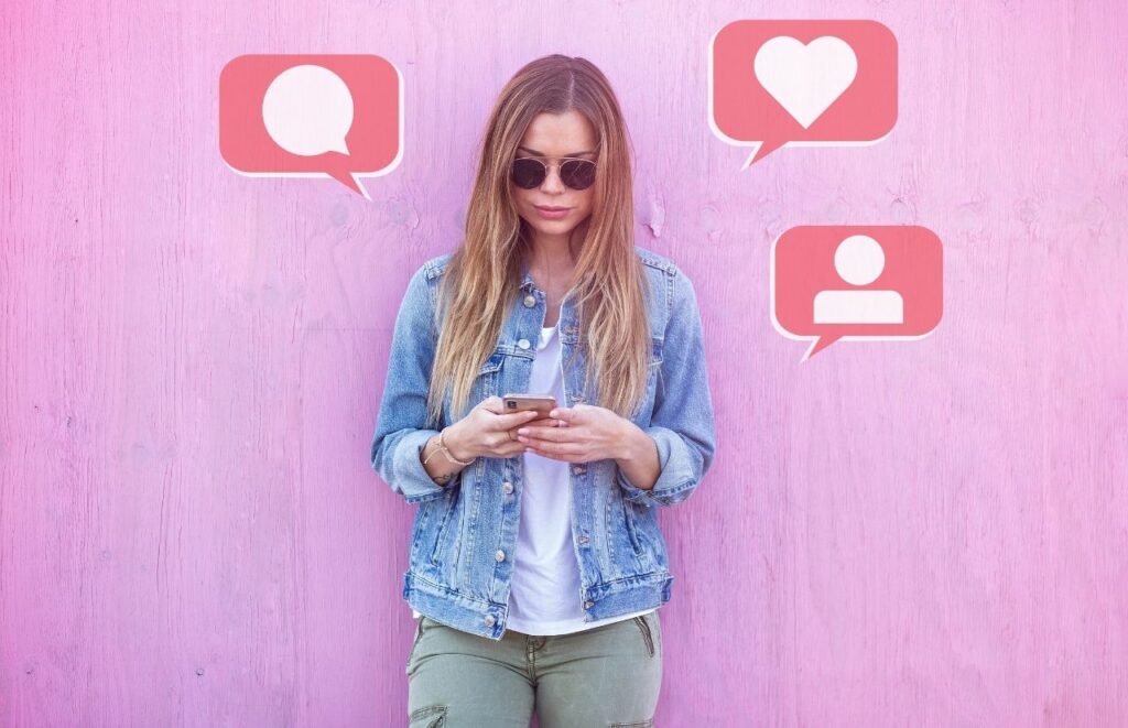 Natural Language in AI with blogger posting on social media. Keep reading to learn the answer to the question, "Is Blogging Still Relevant?"