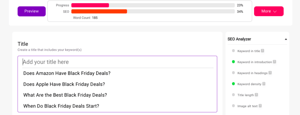 Blog title help with Bramework