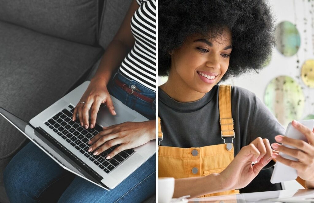 Black blogger online looking for a website content writer. Keep reading to learn easy local seo marketing for your blog.