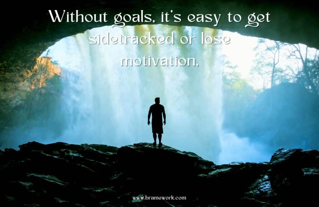Goal setting quote. Keep reading to get the best goal setting statistics for your blog
