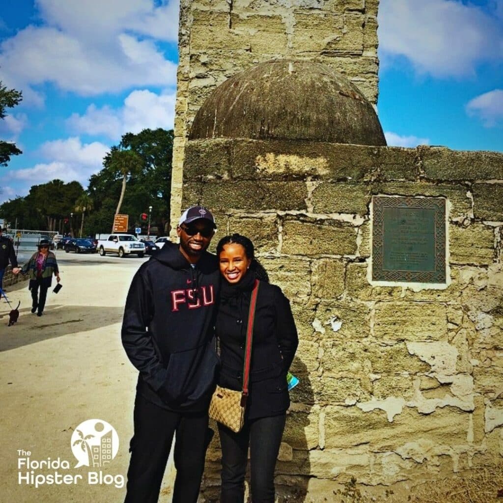 Castillo-de-San-Marcos-St-Augustine-with-NikkyJ-and-Handy-Metellus. Keep reading to learn how this theme park blogger and Disney blogger makes money.