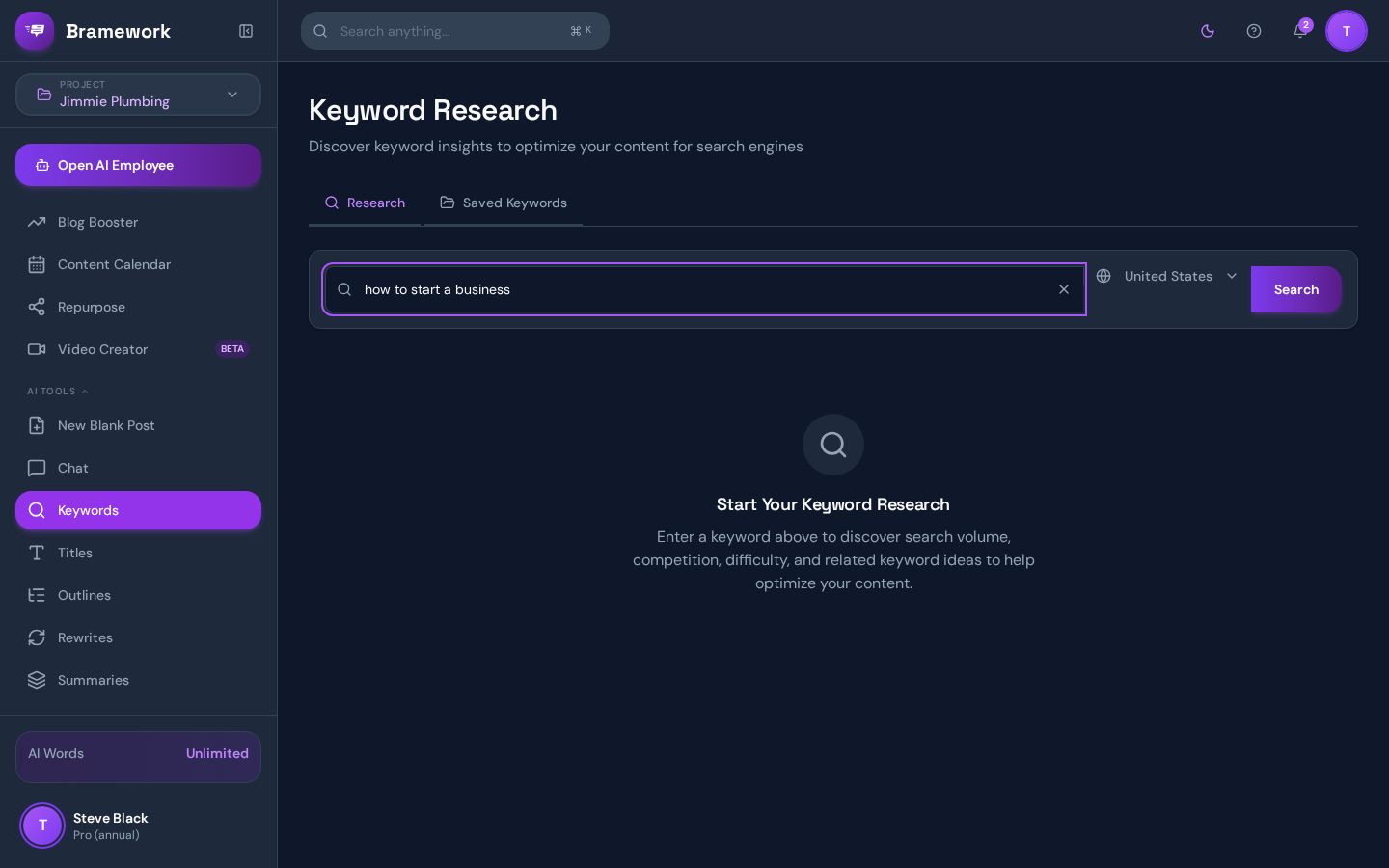 Enter your keyword